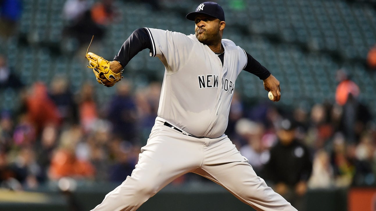CC Sabathia steps up to help the Yankees end six-game losing streak