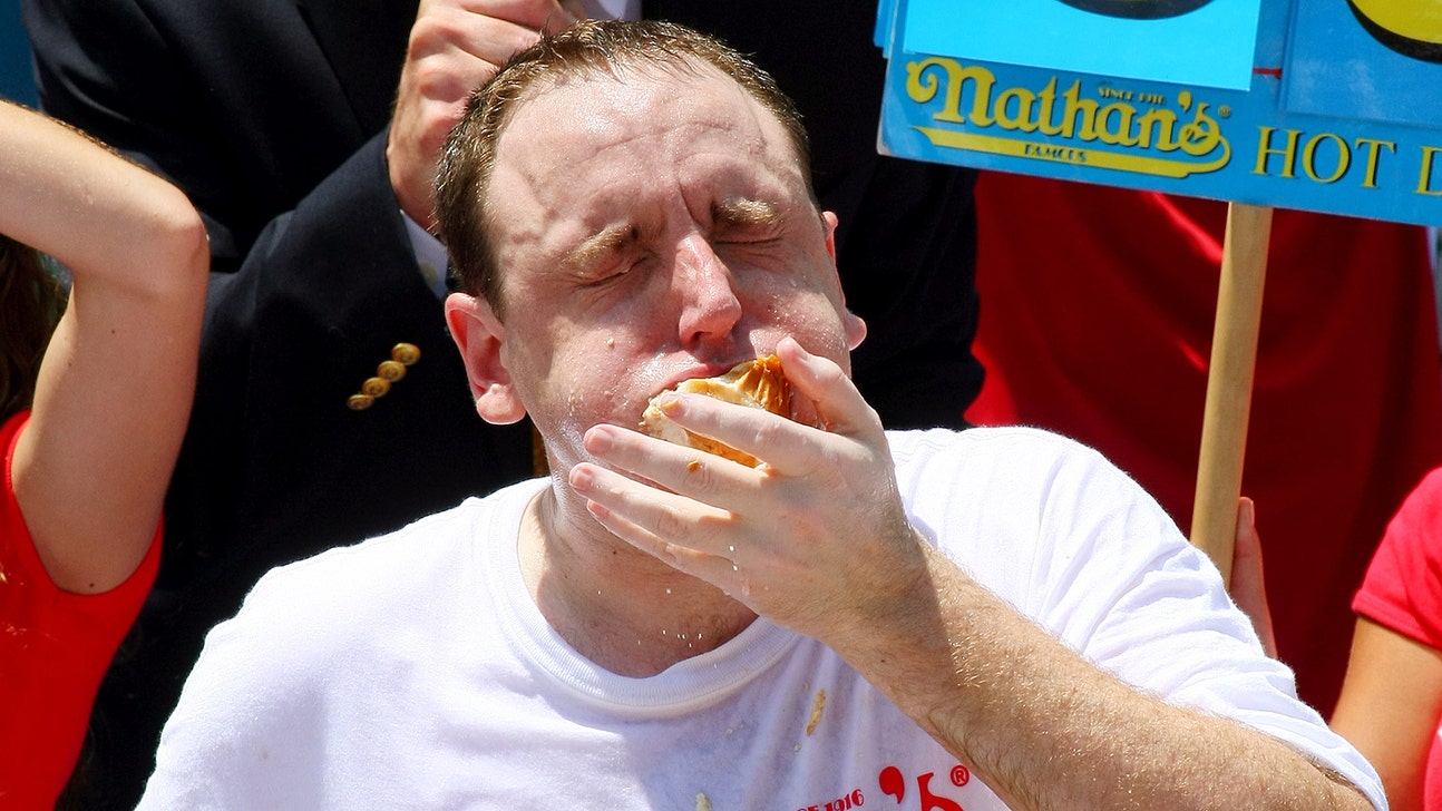 Joey Chestnut's steak-eating record smashed by mom of four