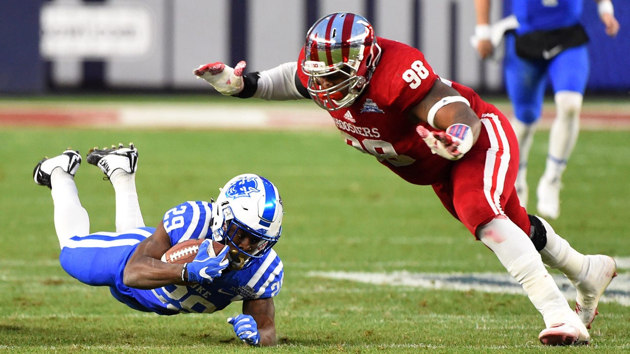Another Indiana player, DL Darius Latham, leaves early for NFL draft