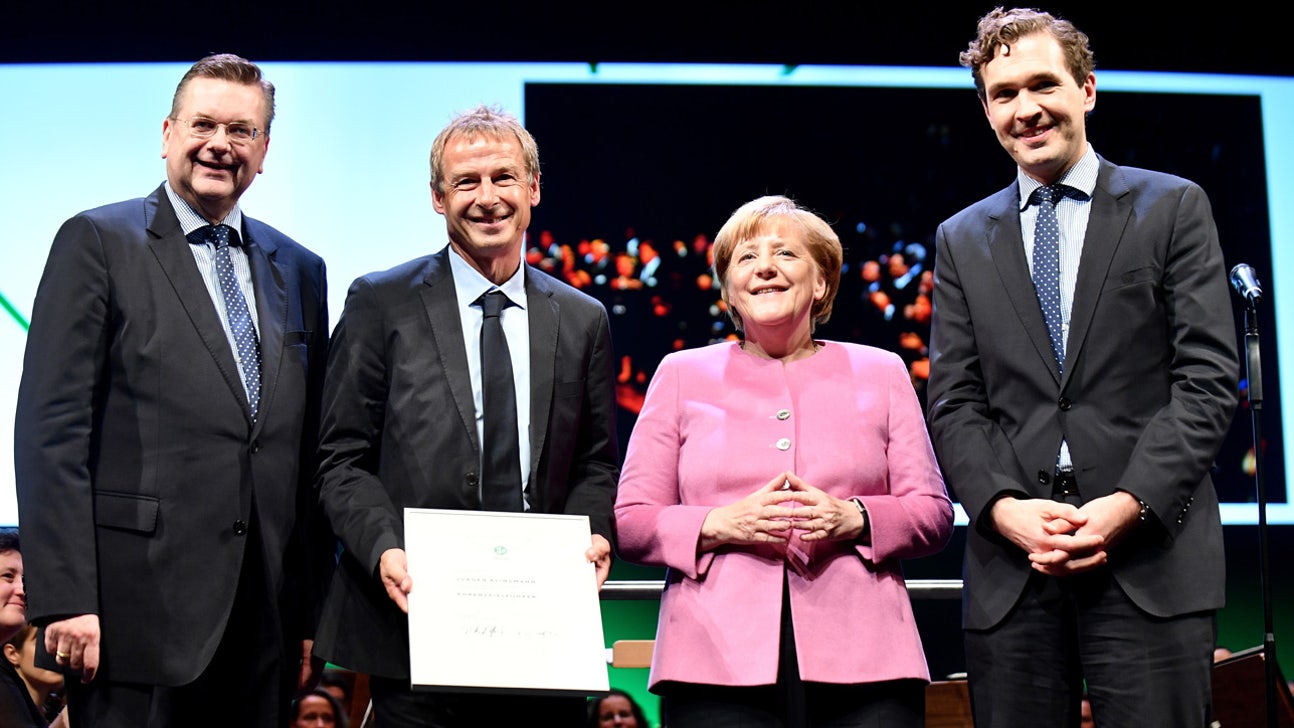 Jurgen Klinsmann fifth to be named honorary captain of German national team