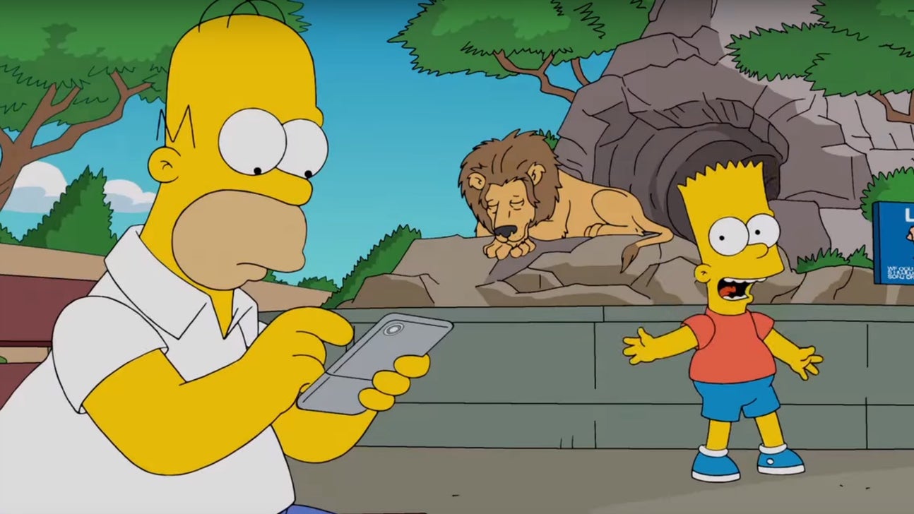 The Simpsons spoofs Pokemon Go in hilarious video