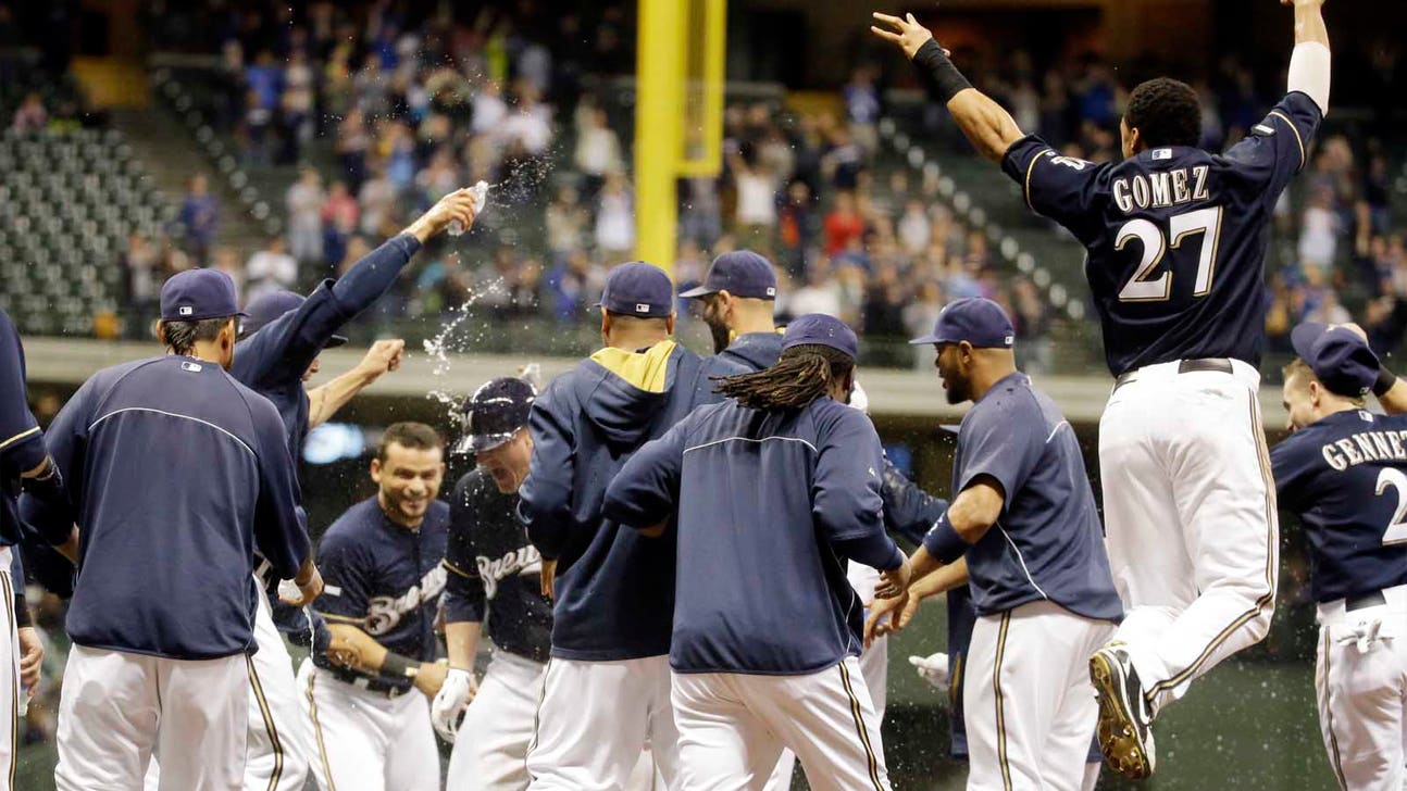 Pinch hitter Overbay plays hero, Brewers win third straight