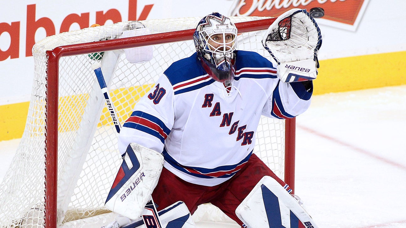Can someone find Henrik Lundqvist some ice? (VIDEO)