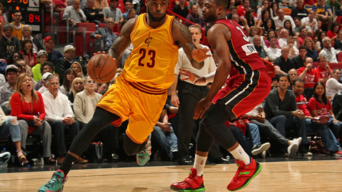 LeBron: Cavs-Heat playoff match-up would be 'good for me and D-Wade'