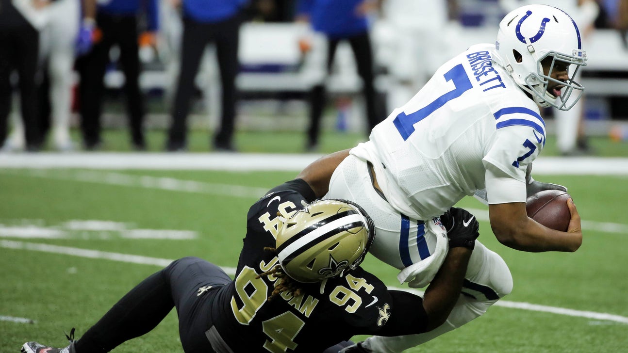 Colts walloped by Saints 34-7, officially ending playoff hopes