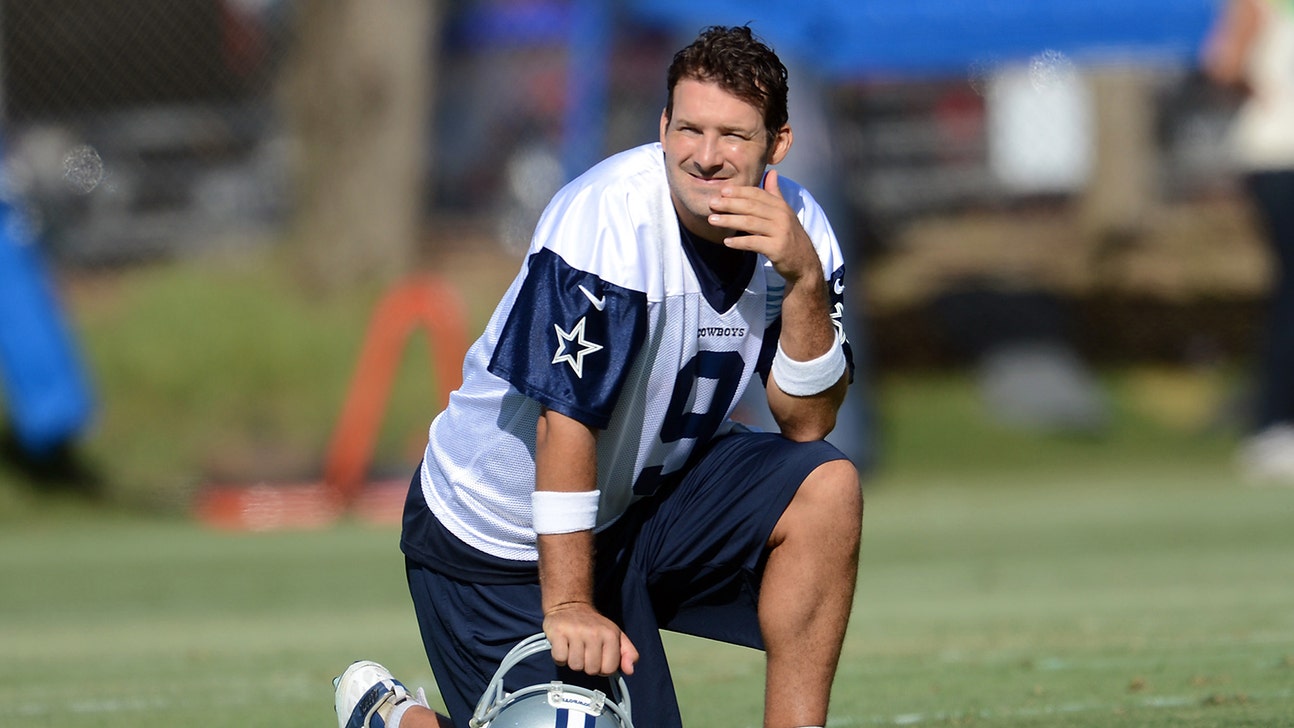 Jason Garrett: Tony Romo has no structured practice plan for training camp