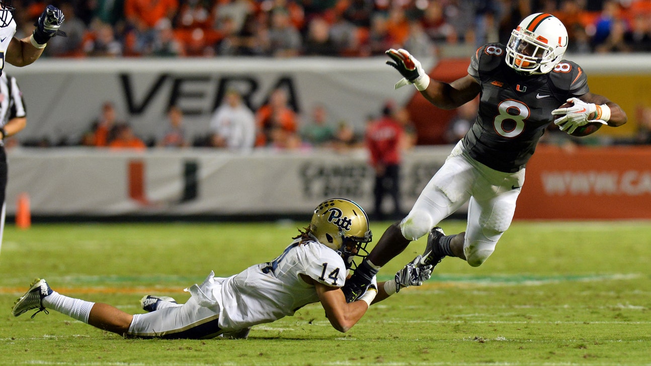 Crown him: Duke Johnson becomes Miami's all-time leading rusher
