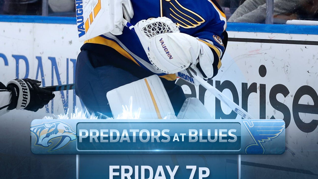 Blues get another shot at Predators in rematch at Enterprise