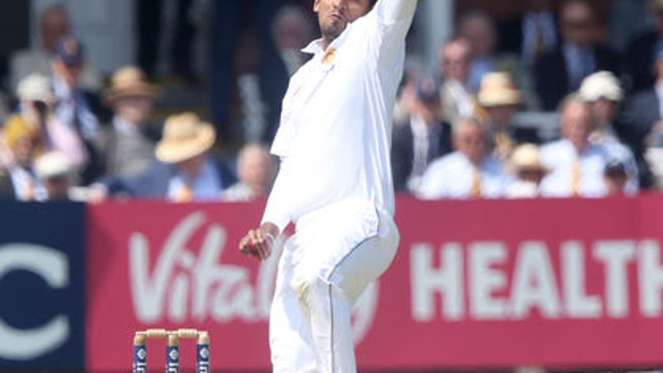 Sri Lanka removes Cook for 85, England 165-5 in 3rd test
