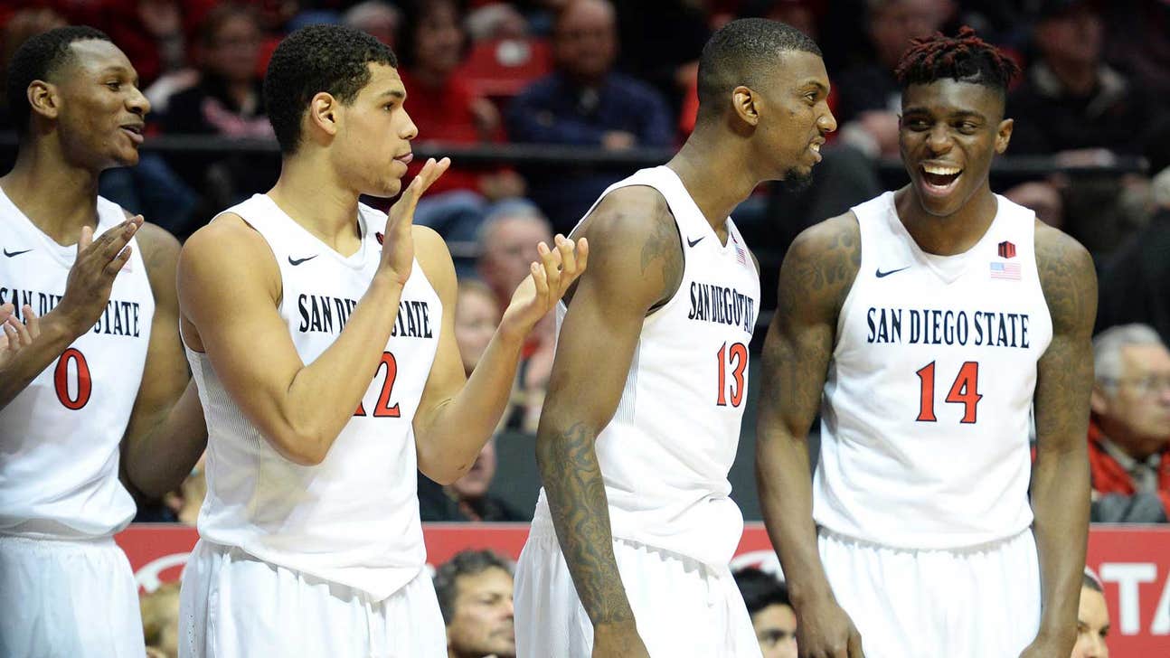 Aztecs win 10th straight in MWC, beat CSU 69-67