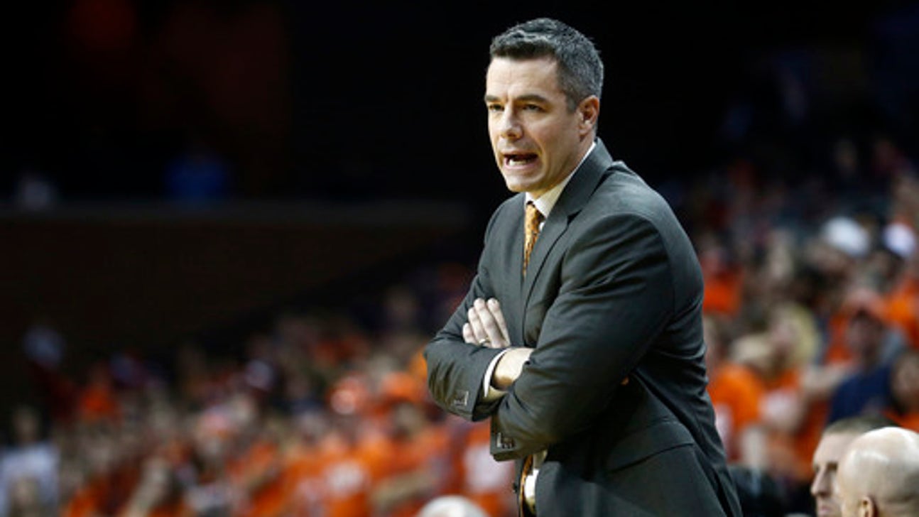 Virginia head coach Tony Bennett collapses on court