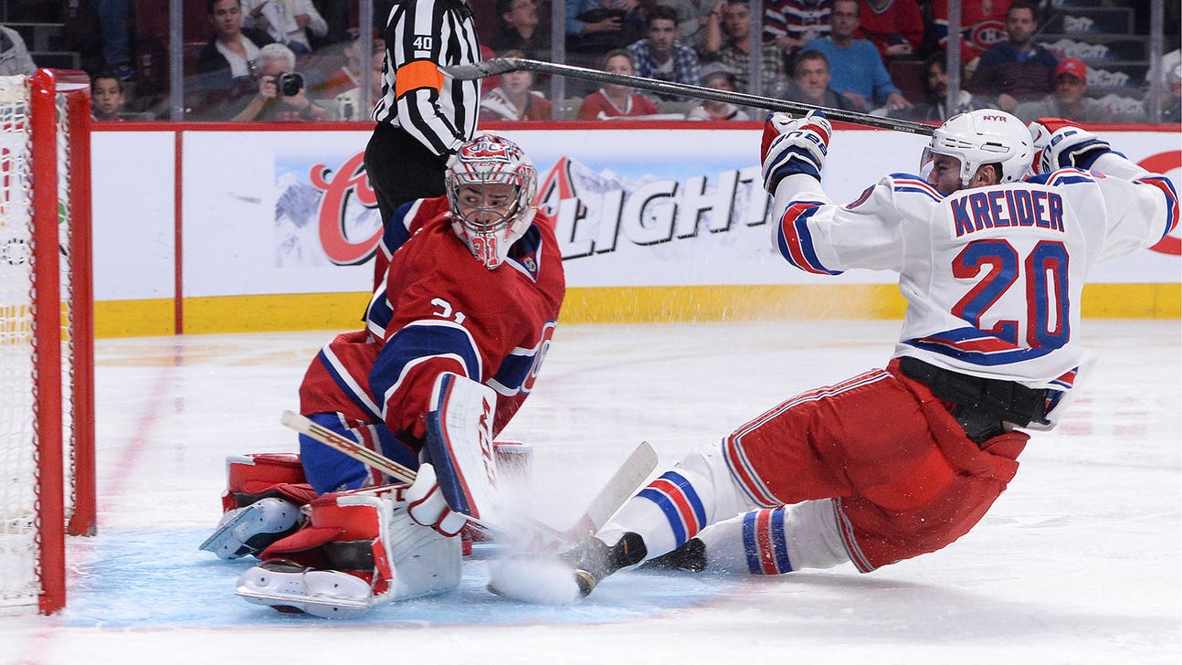 Price pulled shortly after collision; Therrien says he's not hurt