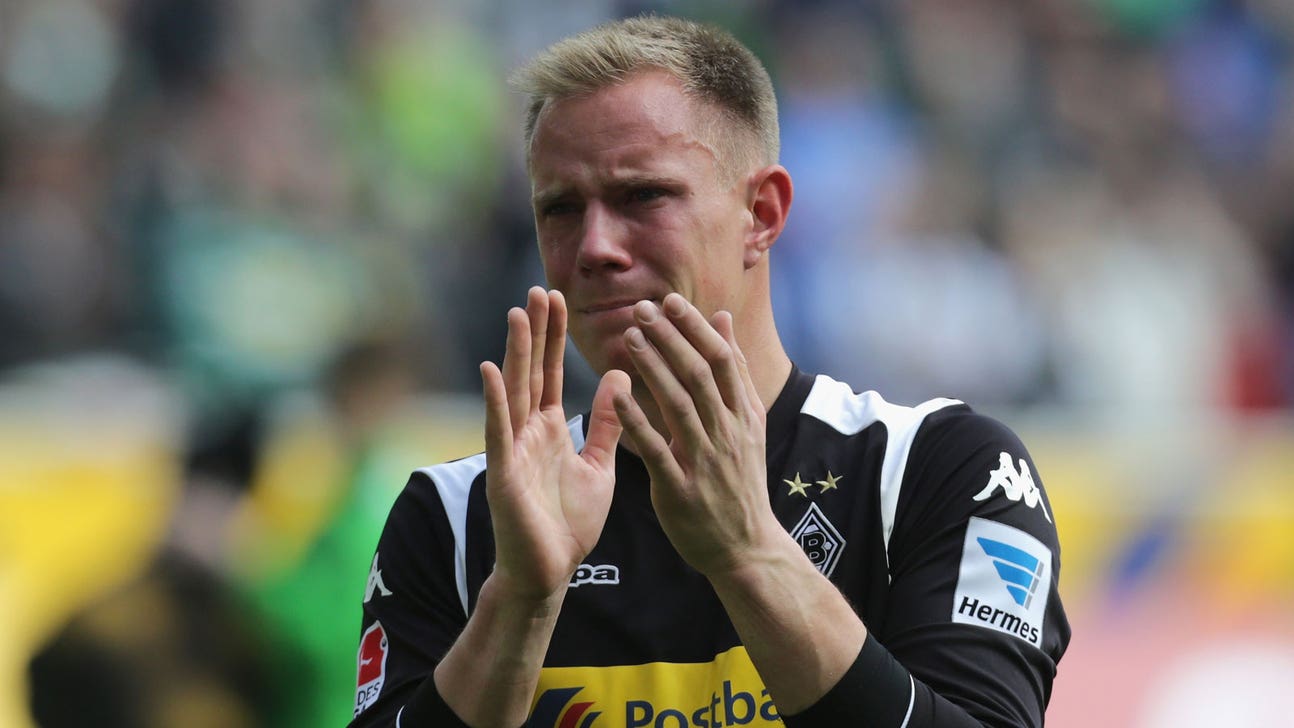 Reported Barca target Ter Stegen bids tearful farewell to Gladbach