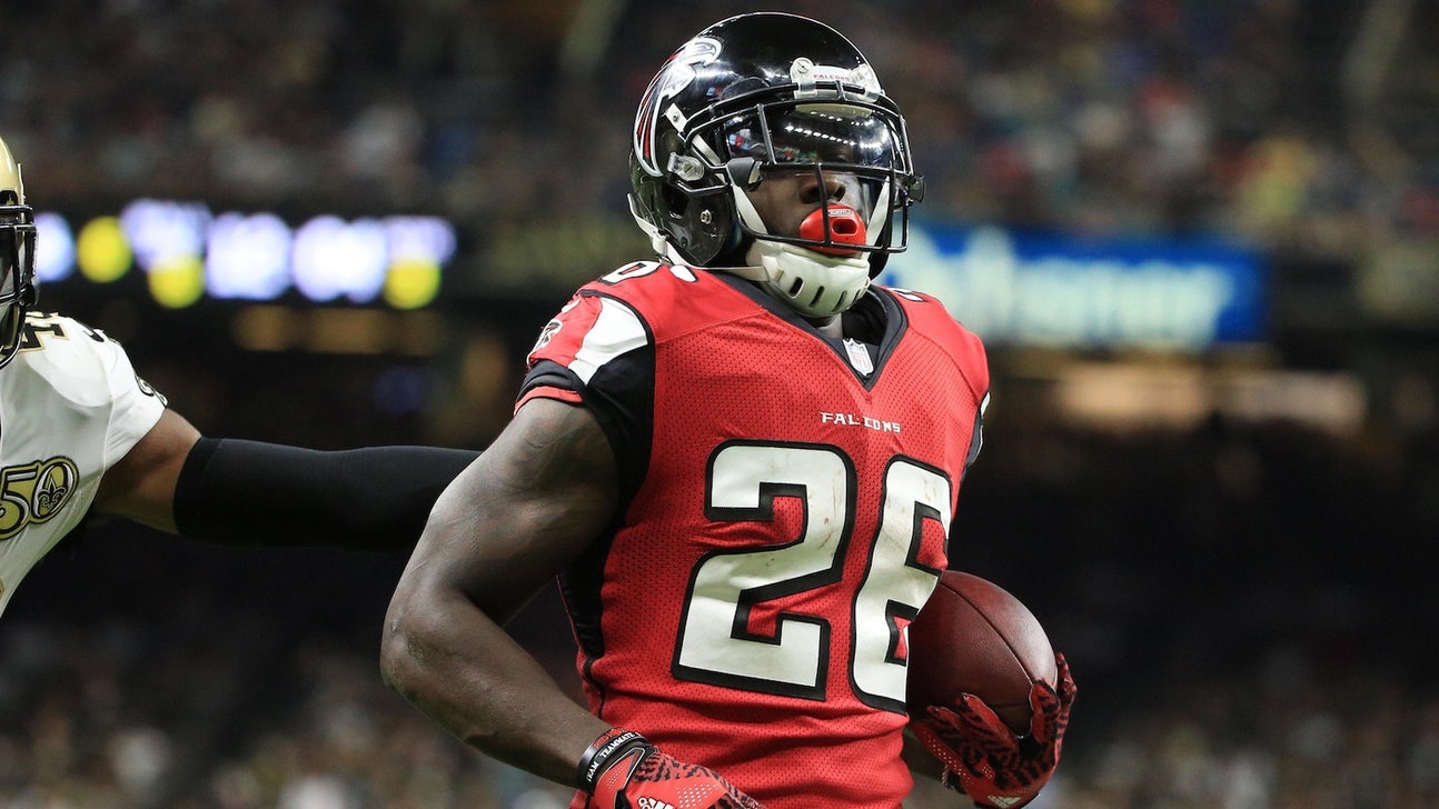 Falcons RB Tevin Coleman unsure if he'll play in Denver due to sickle cell trait