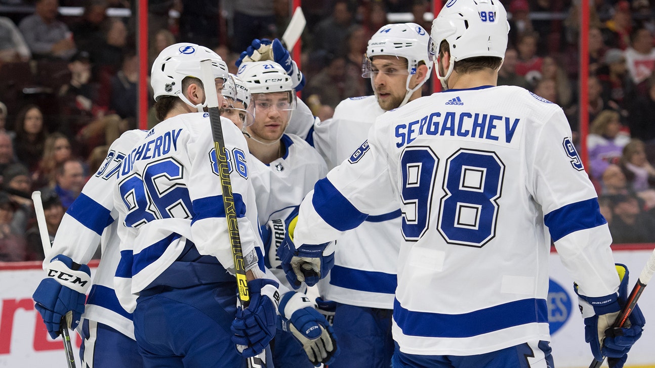 Brayden Point scores goal No. 41, Lightning take care of Senators for 60th win