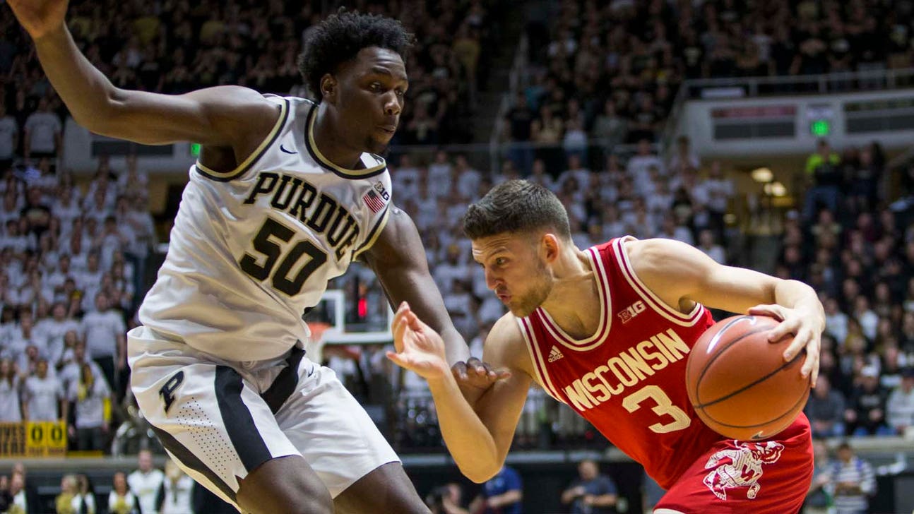Badgers end regular season with loss to Purdue