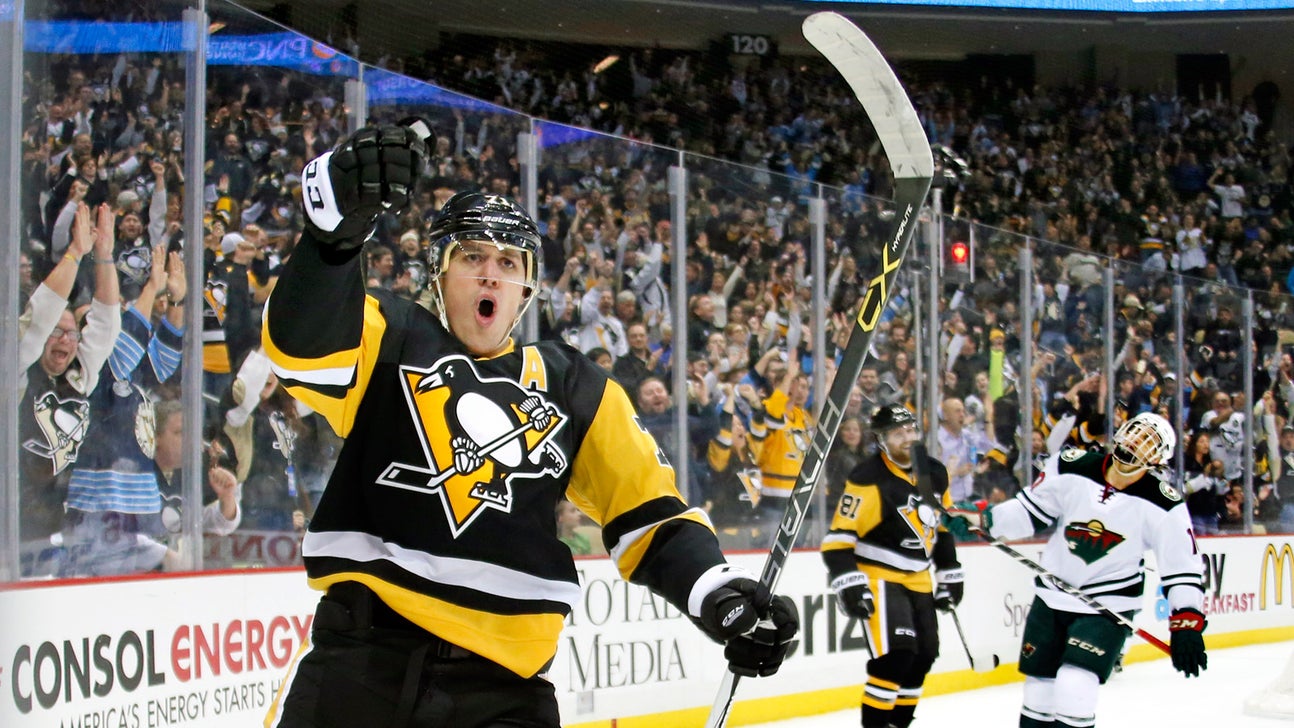 Malkin's big night pushes Penguins past Wild