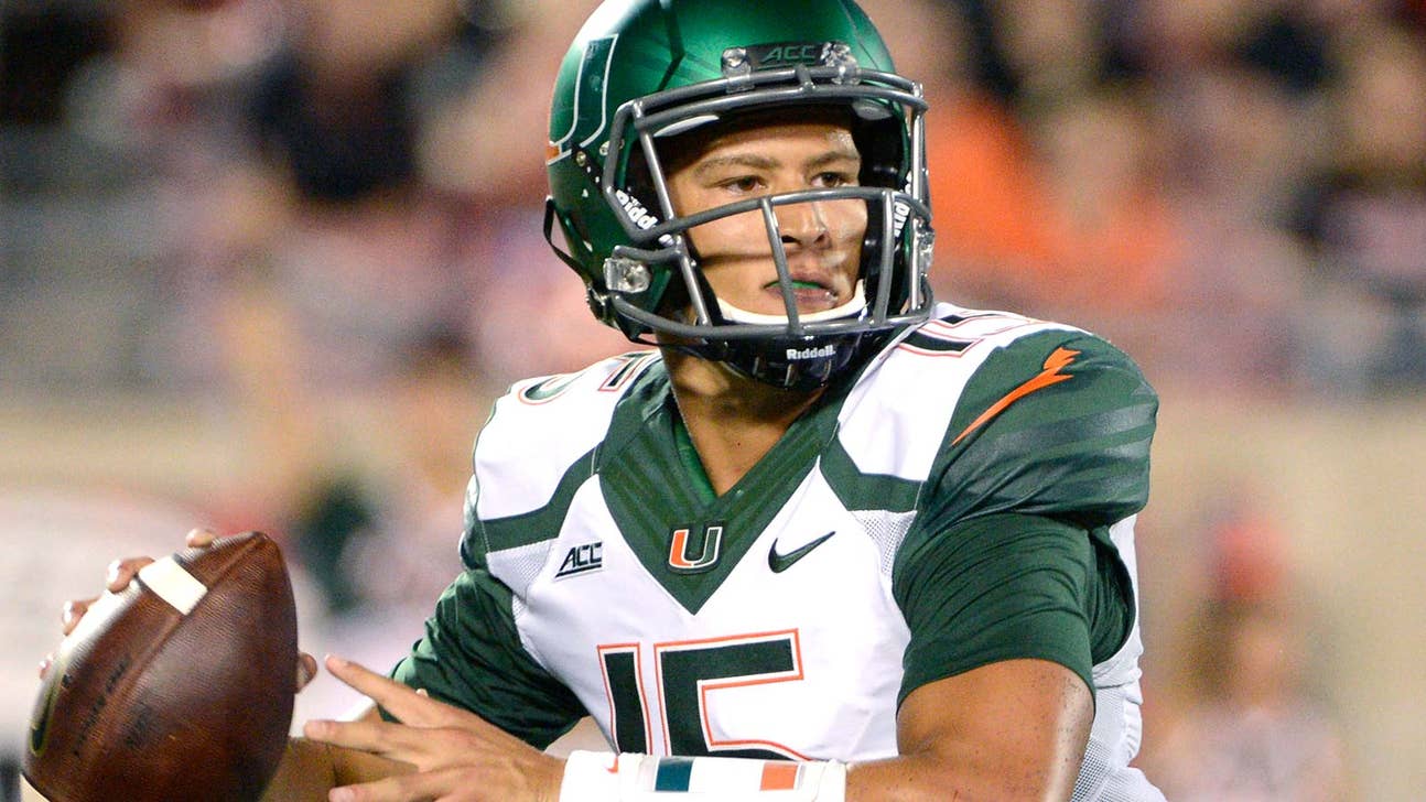 Hurricanes QB Brad Kaaya returns to practice