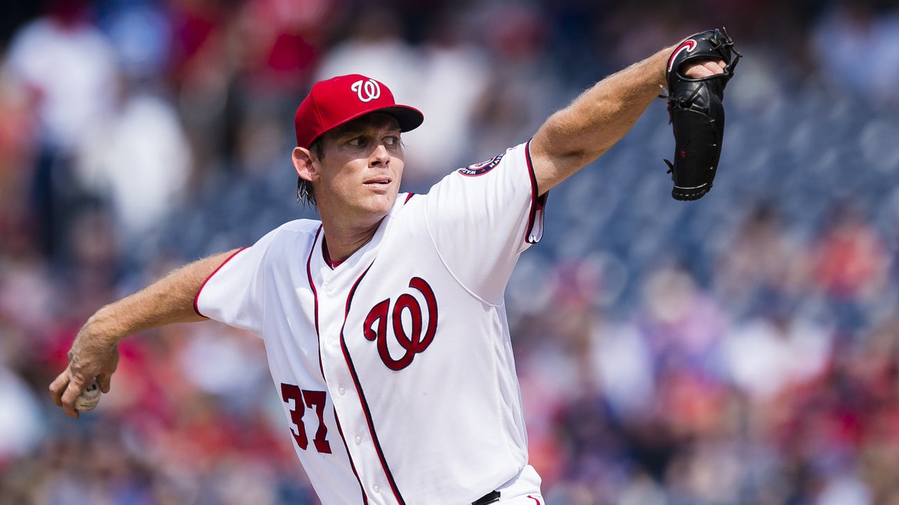 MRI confirms Stephen Strasburg has upper-back strain