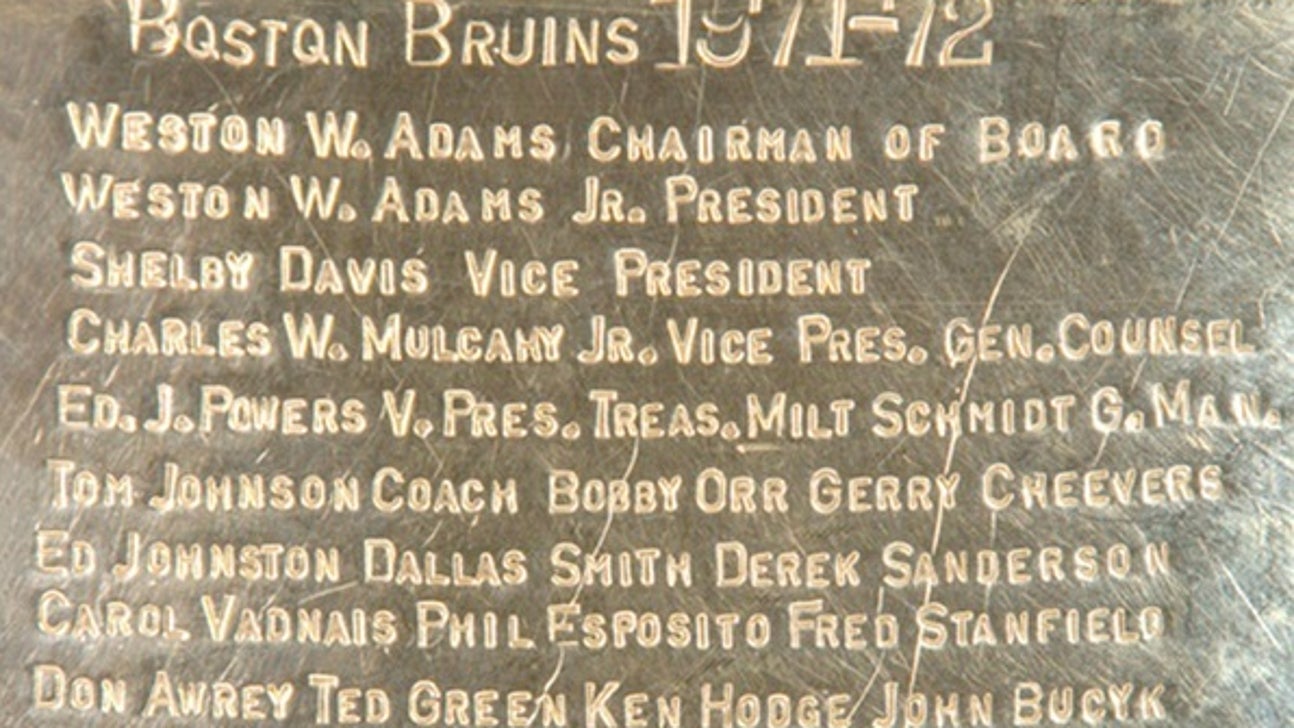 'BQSTQN' Bruins and other classic Stanley Cup engraving mistakes