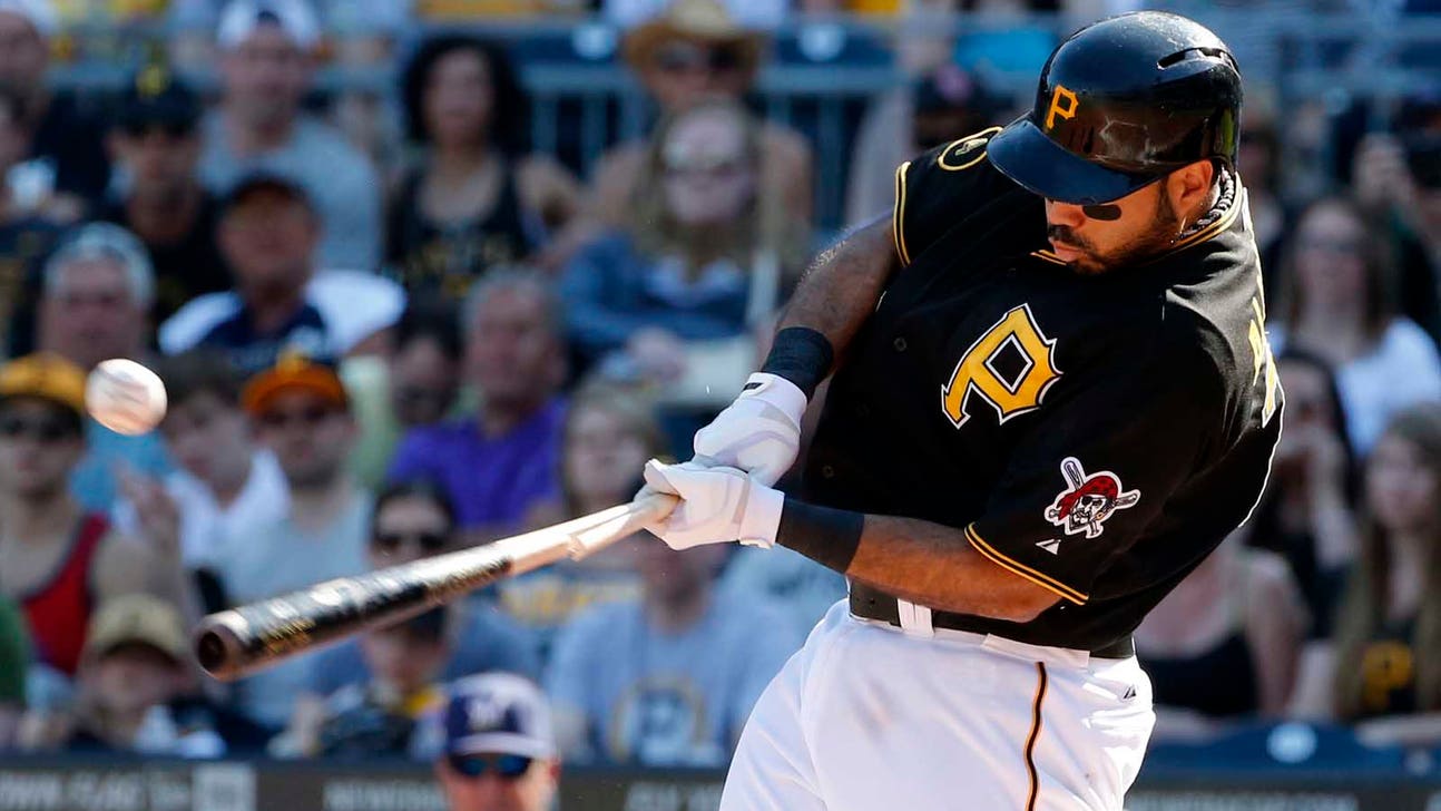 WATCH: Hearing Bucs want him gone, Alvarez parks one in the Allegheny