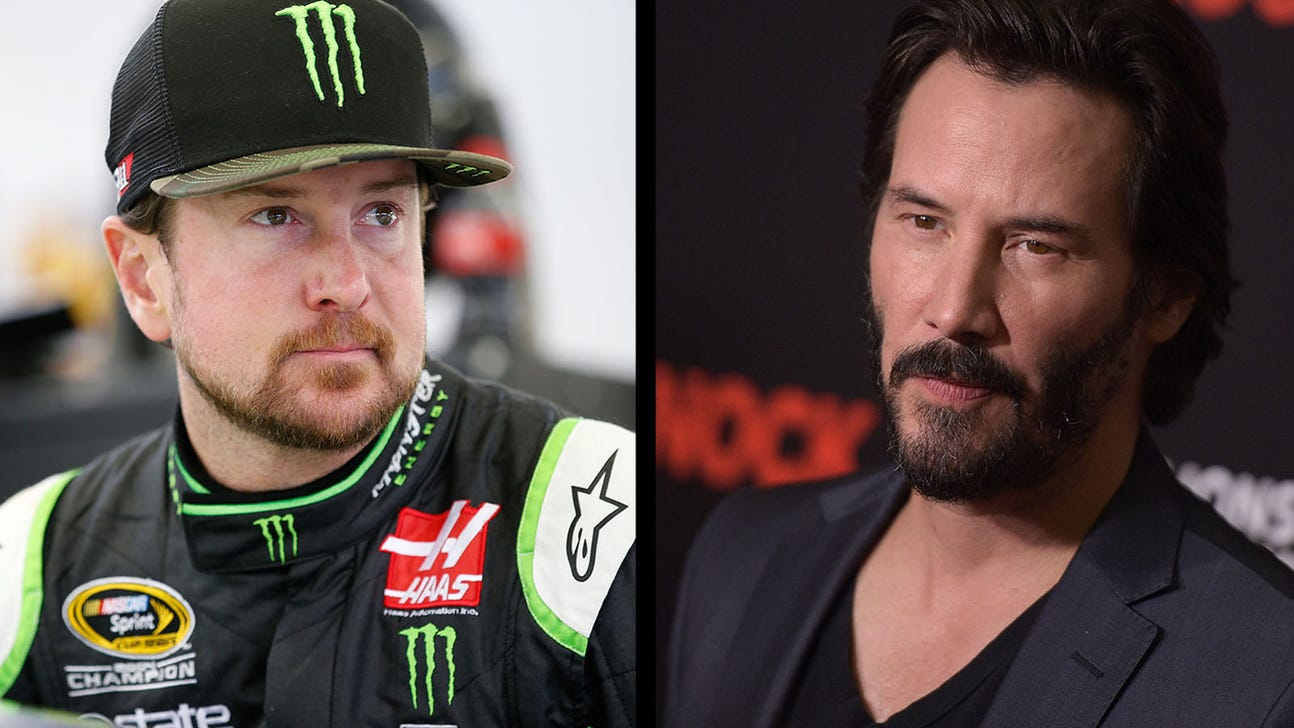 'Whoa!' Kurt Busch shares a passion with actor Keanu Reeves