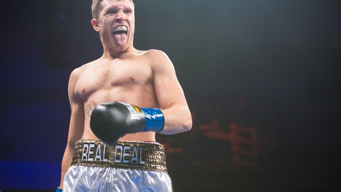 Taras Shelestyuk is emerging from Ukraine's boxing golden era