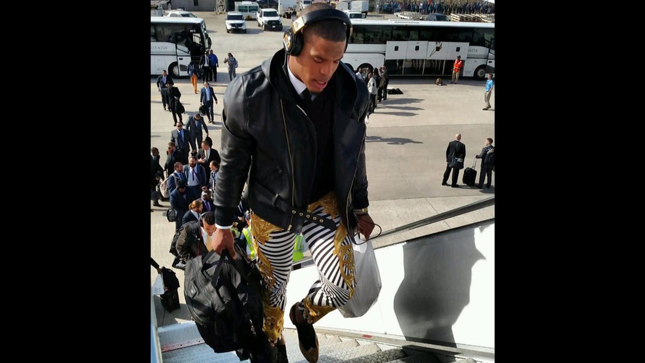 Want a pair of Cam Newton's zebra-printed pants? It'll cost ya