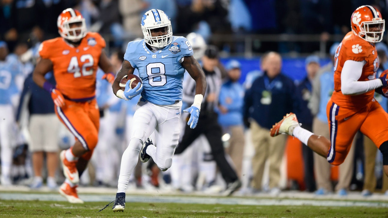 WATCH: UNC's Logan sprints 46 yards for TD in ACC title game