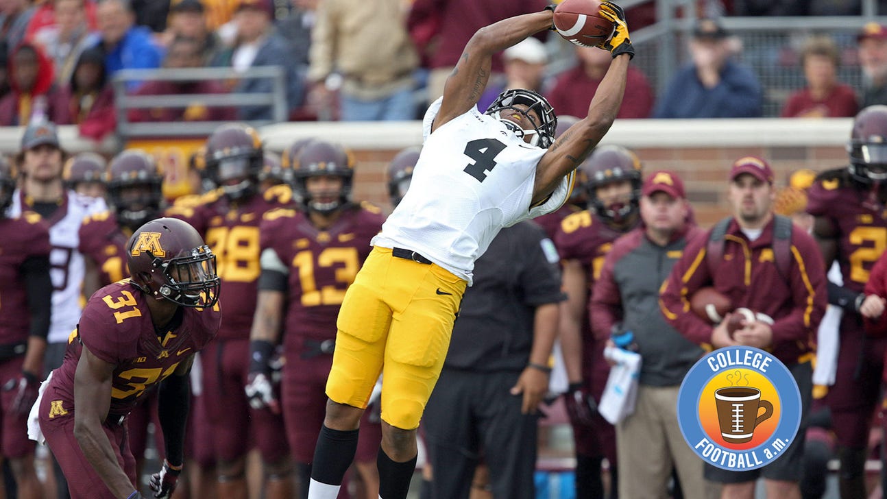 CFB AM: Iowa WR smashes Odell Beckham Jr.'s one-handed catch record