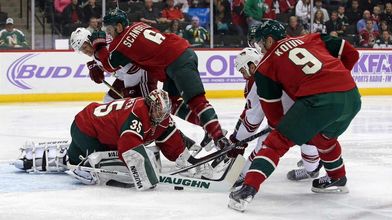 Wild's third win comes in Kuemper's third shutout