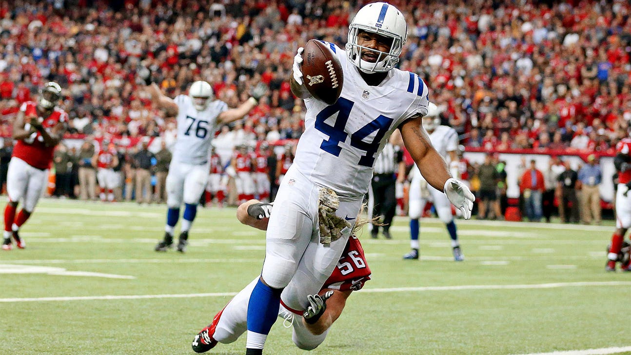 Colts' running backs make big contribution in passing game