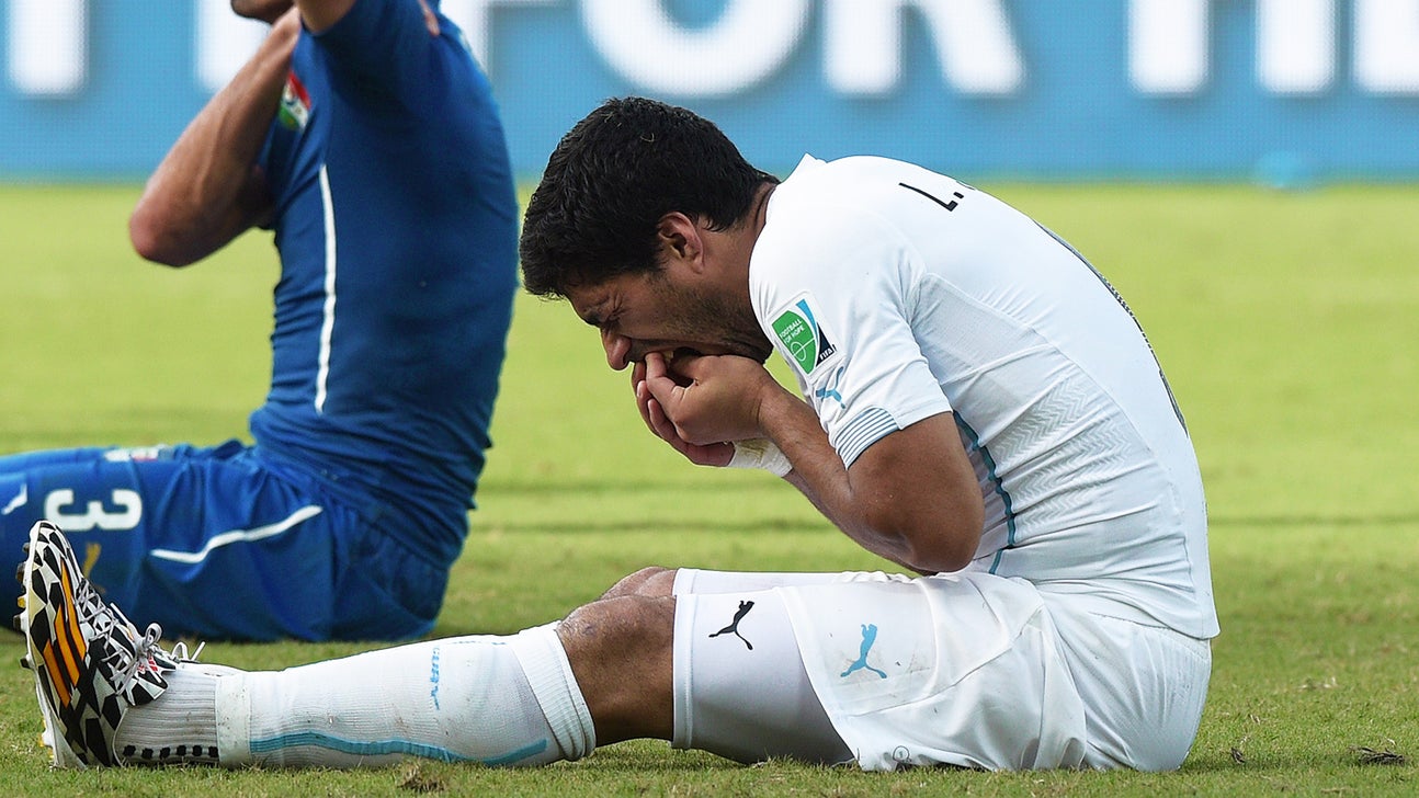 Little boy asks English footballer if he'd ever been bitten by Luis Suarez