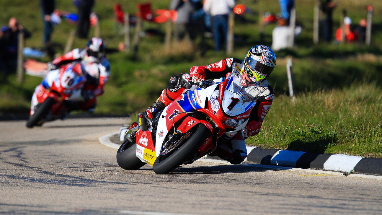 John McGuinness taken to hospital after crash at North West 200
