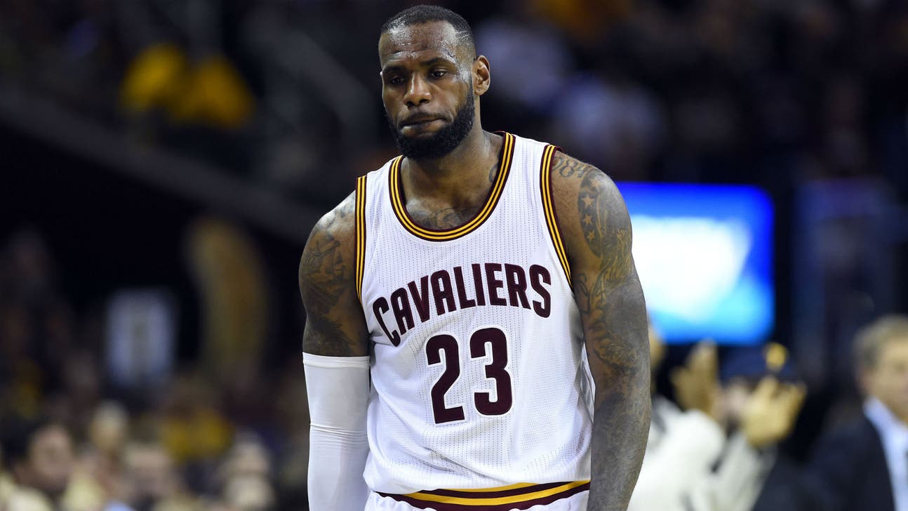 At least LeBron looks like a winner in movie clip