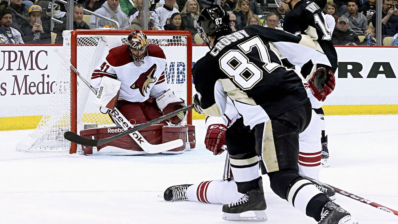 Penguins rally to beat Coyotes; Letang hospitalized after scary hit