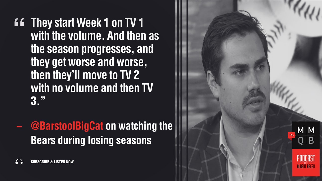 Big Cat on Life as a Bears fan, Tony Romo, Growth of Barstool Sports