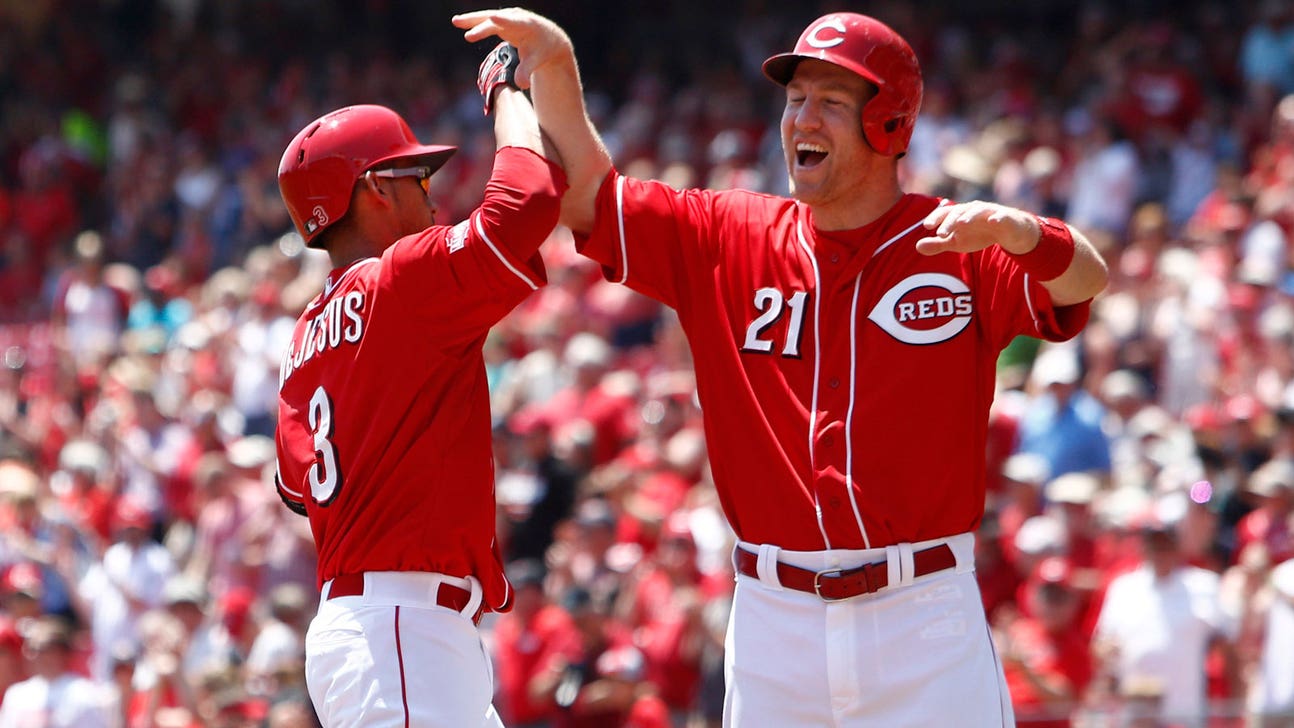 De Jesus homers again as Reds complete sweep of Phillies