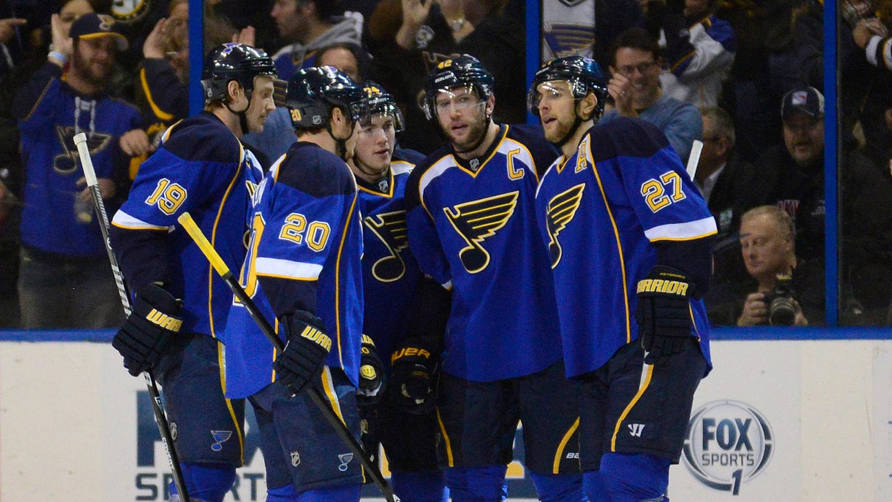 Blues' depth at center kicks level of play up a notch for everyone else
