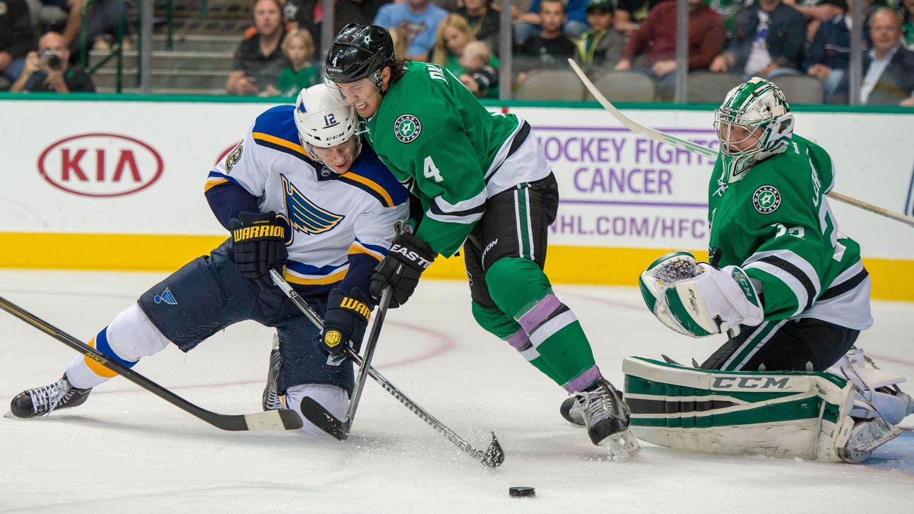 Tarasenko's goal in OT lifts Blues over Stars 4-3