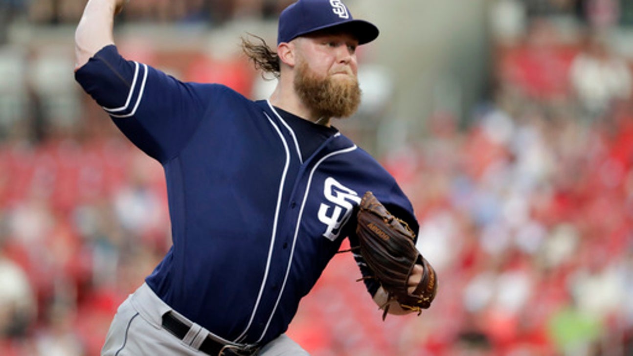 AP sources: Padres' Cashner, Rea to Marlins in 7-player deal