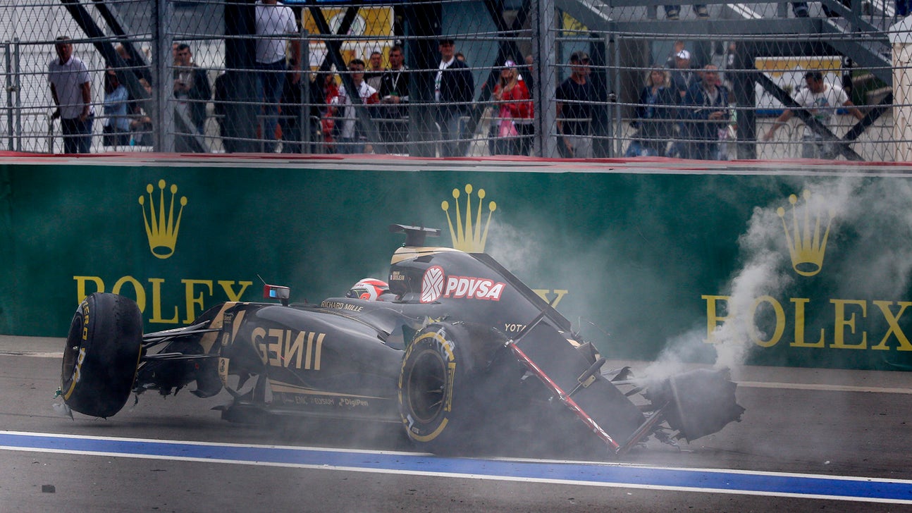 F1: No evidence of car failure in Grosjean's Sochi crash