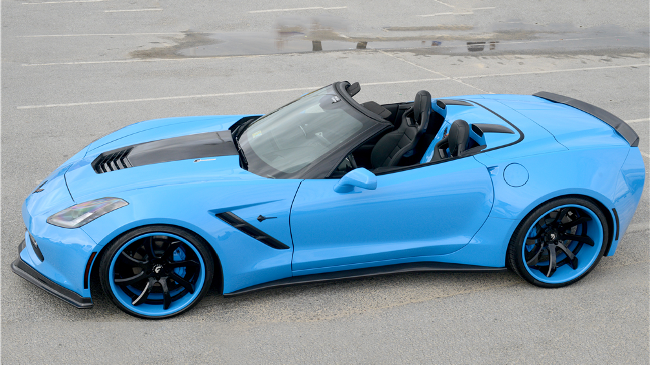 2014 Chevrolet Corvette custom convertible heads to Barrett-Jackson