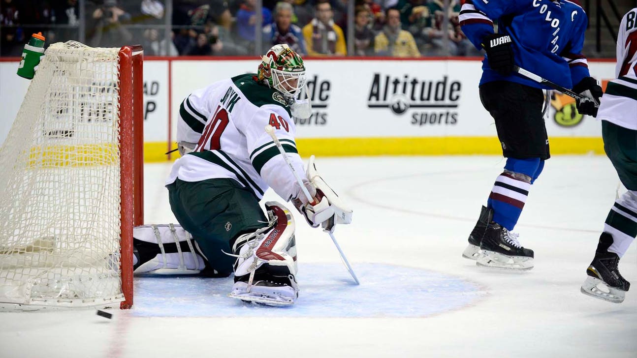 Wild beat Avalanche in Dubnyk's 20th straight start