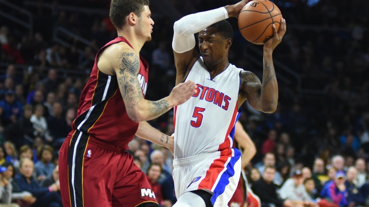 Miami Heat guard Tyler Johnson doesn't care about loosing teeth