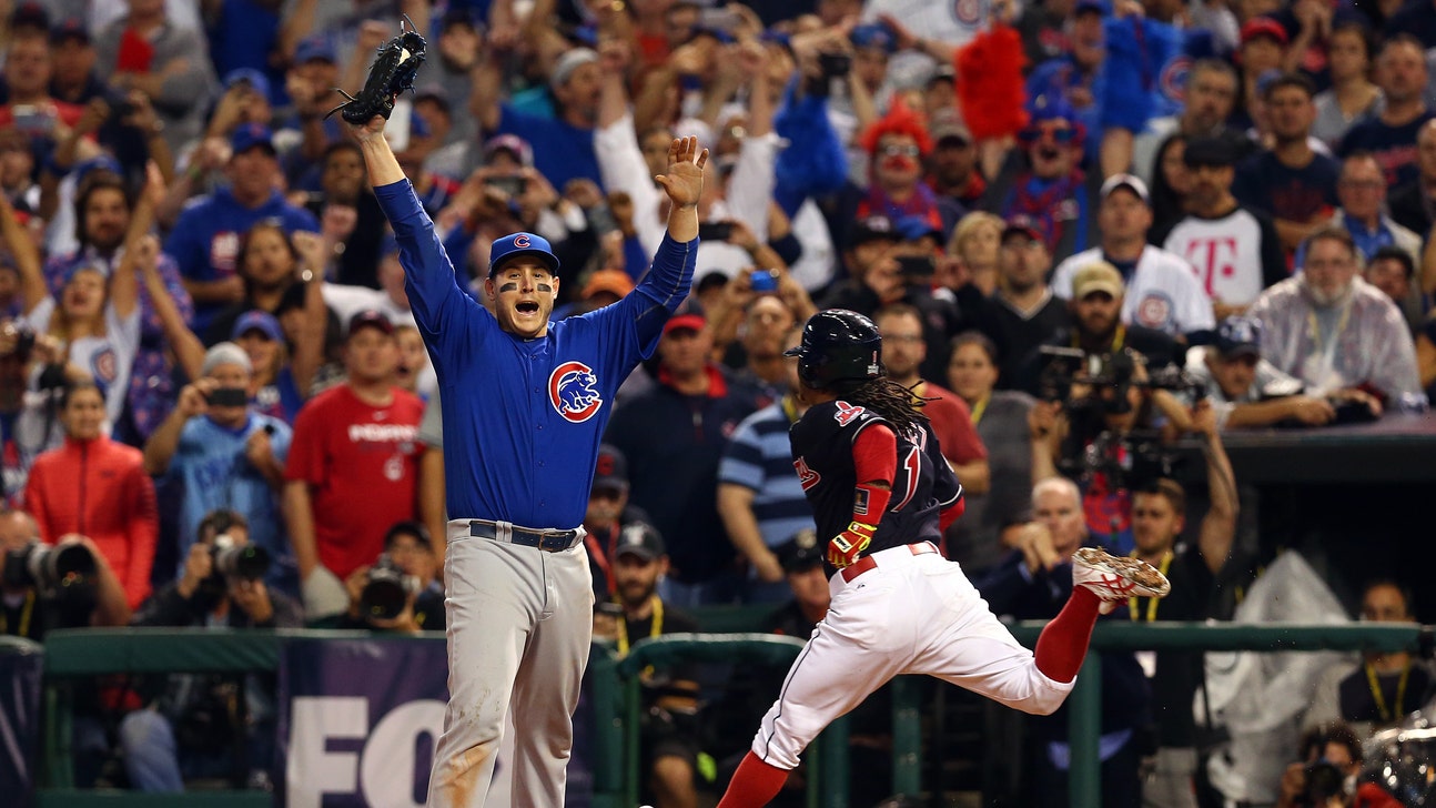 LISTEN: TV and radio calls of final out of Cubs' World Series win