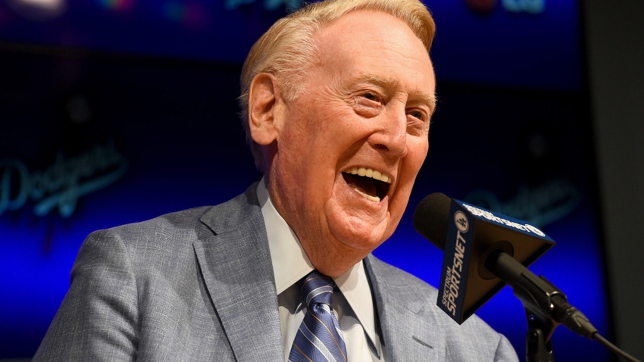LA Dodgers Vin Scully Comes Out of Retirement for Jimmy Kimmel