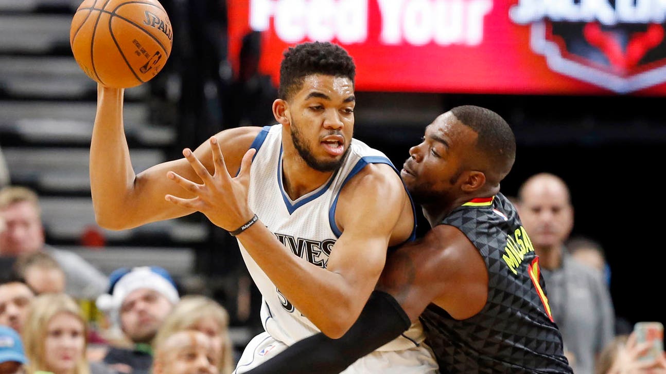 Towns, Wolves close out Hawks in the 4th quarter