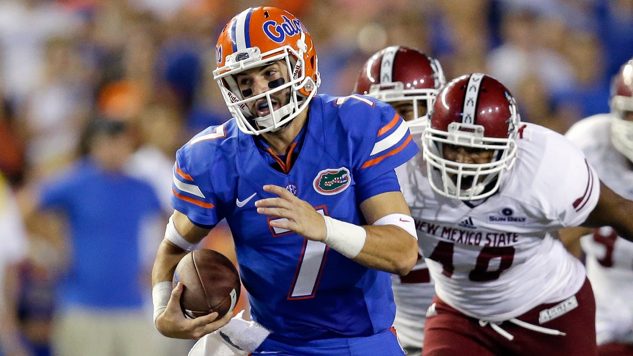 Gators coach Jim McElwain considering switching QB rotation