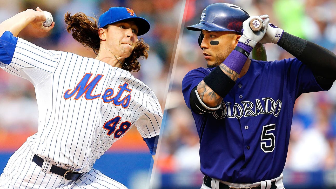 CarGo: 'deGrom is the best pitcher in the game, hands down'